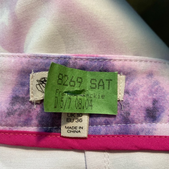 Cutest woman’s skirt with purple and pink colors in a size 6 by Lila Rose. - Picture 9 of 11